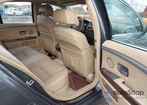 2007 BMW 750I from USA, damaged, VIN WBAHL83577DT10467